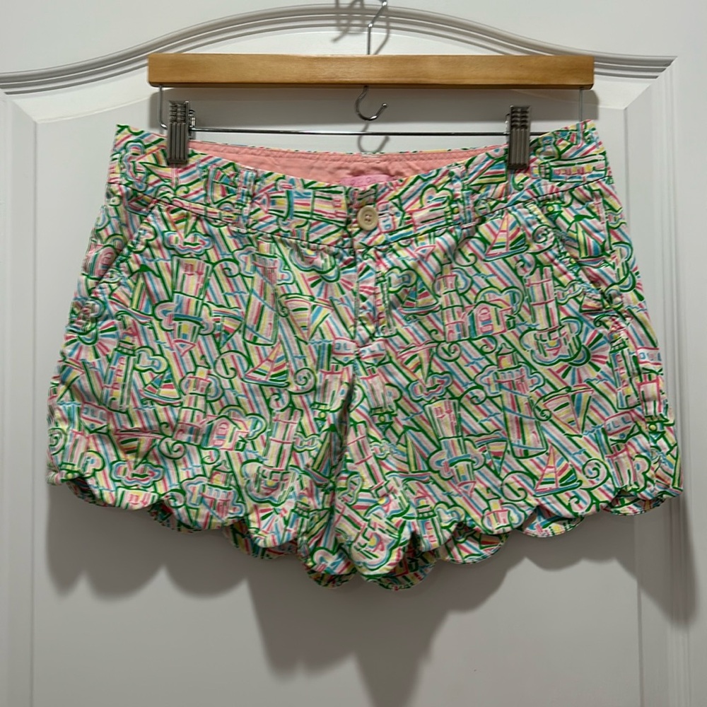Lilly Pulitzer Buttercup Shorts Size 4